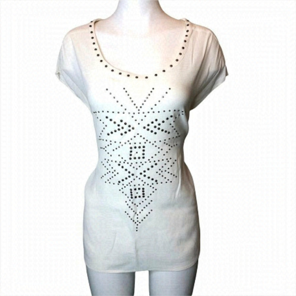 SIZE 22 Reitman’s Boxy Cream Cap Sleeve Blouse - Picture 1 of 7